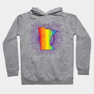 Minessota Mandala Pride Hoodie